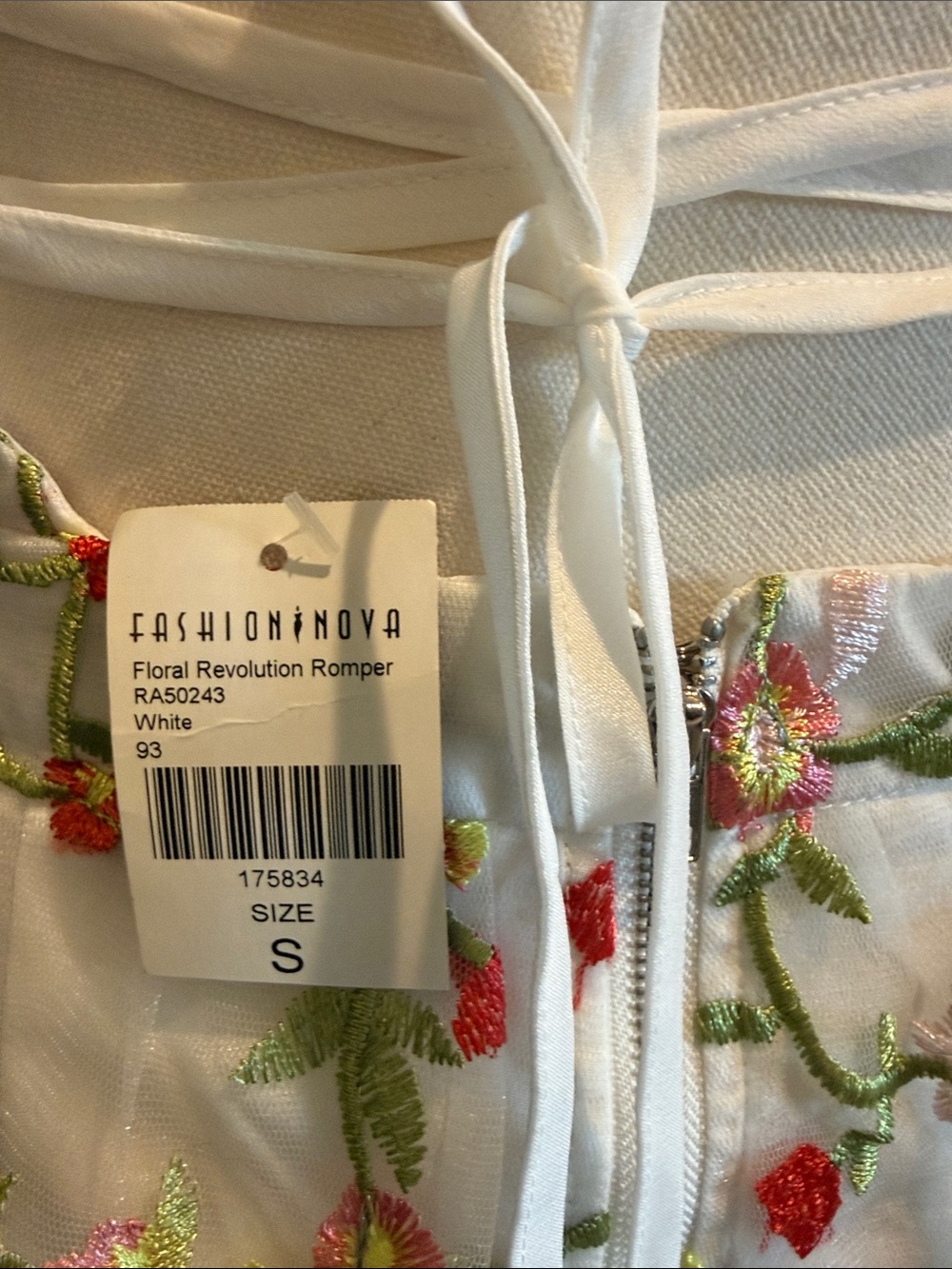 Floral Revolution Romper - Picture 9 of 9